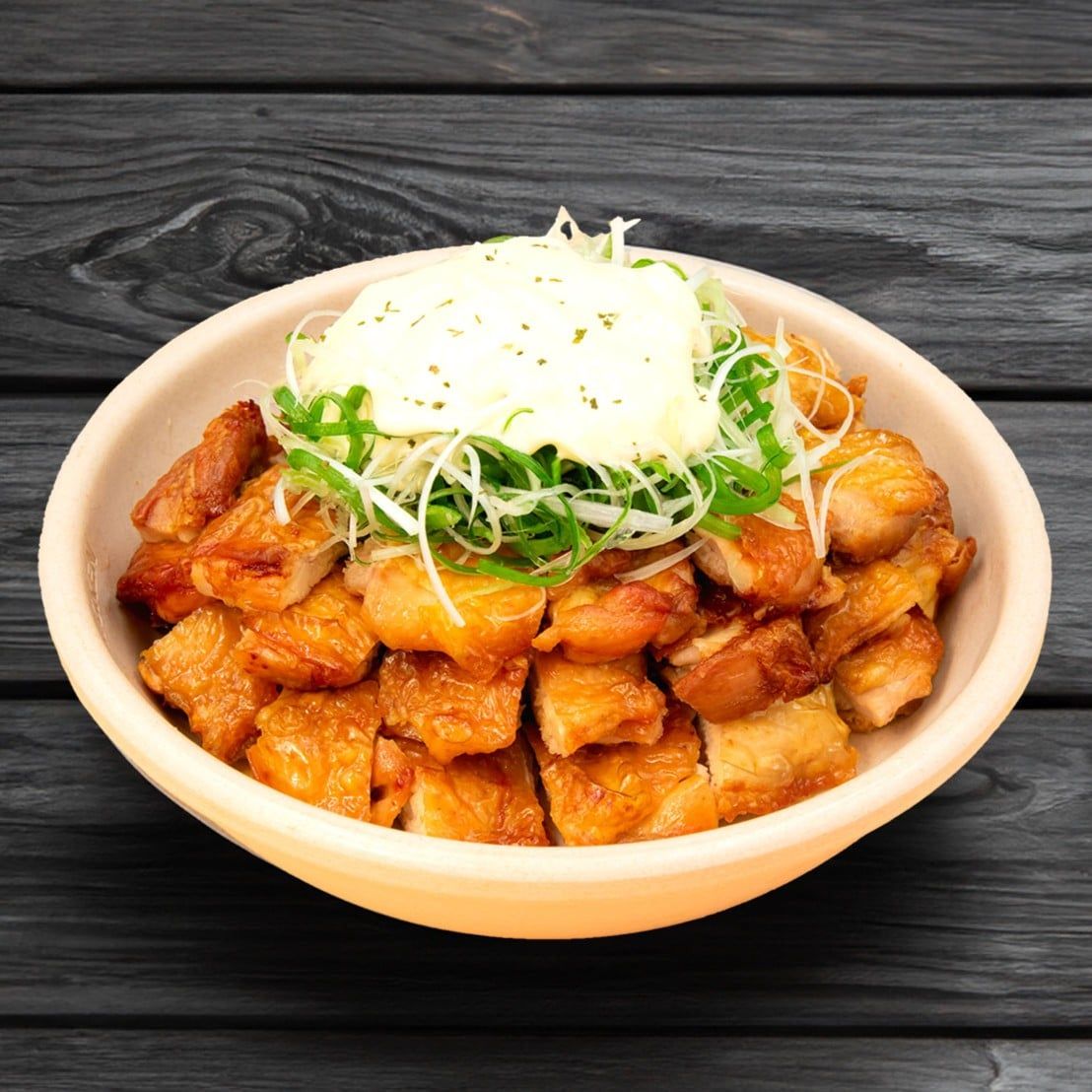 Gà Nướng Sốt Kem Hành